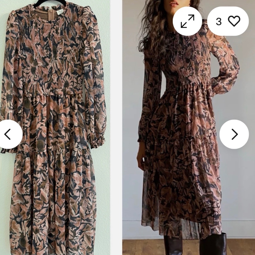 Aritzia Wilfred Rosalyn dress S new condition